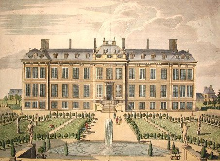 James Simon, The North Prospect of Mountague House, c1715